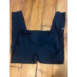 black lululemon leggings